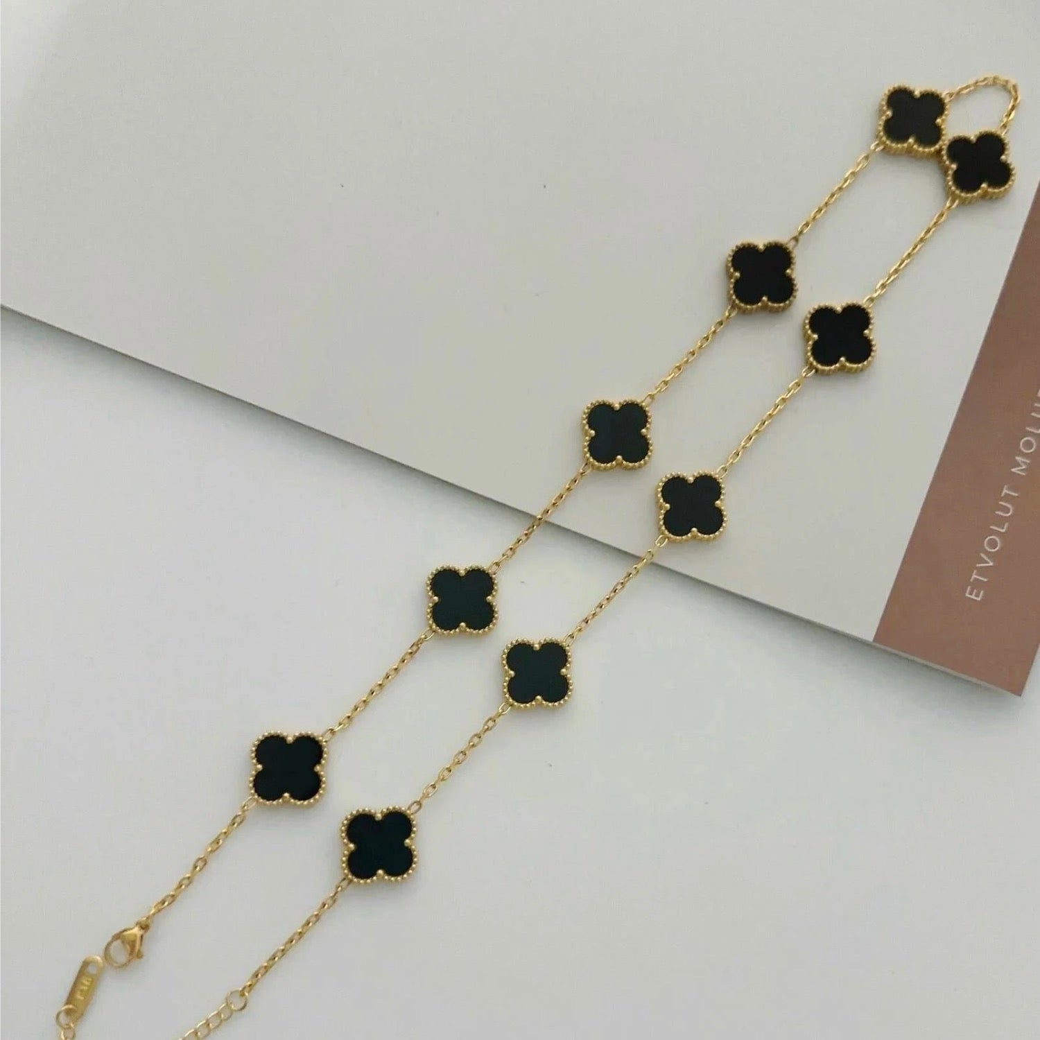 Cascade Clover Necklace
